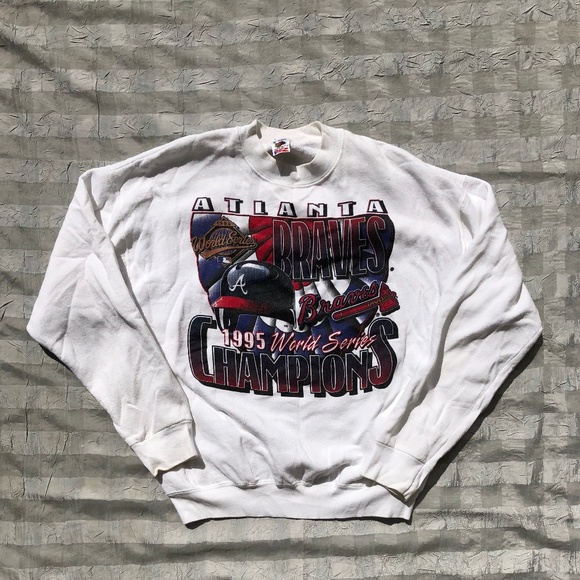 atlanta braves crewneck sweatshirt